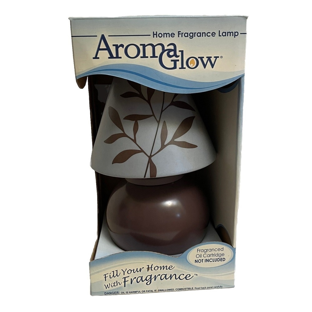 Aroma Glow Home Fragrance Lamp Smokeless Uses An Oil Cartridge - Not Included